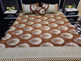 Jacquard Velvet Bed Sheet 4Pcs-Design-532